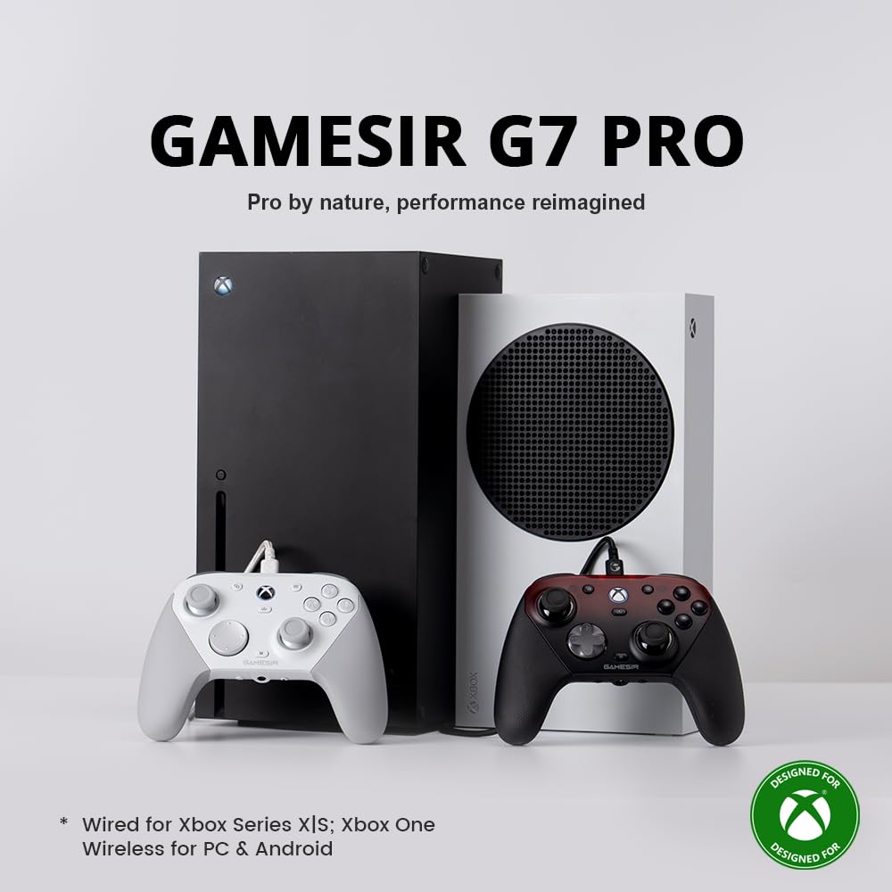 GameSir G7 Pro magnetic swappable faceplate customization