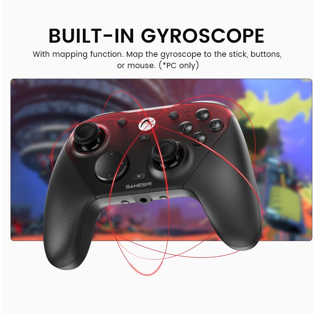 GameSir G7 Pro four extra buttons rear controls