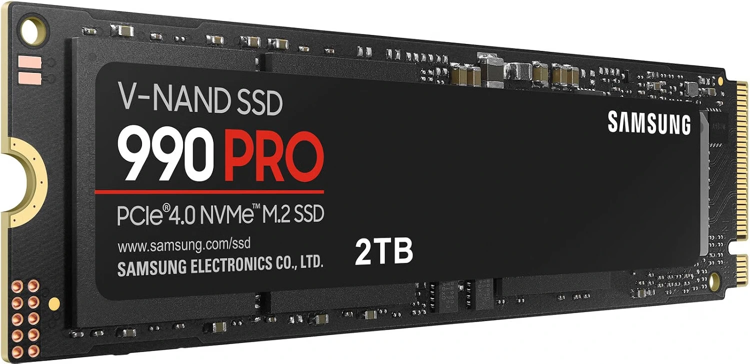 Samsung 990 PRO 2TB PCIe 4.0 NVMe M.2 SSD
