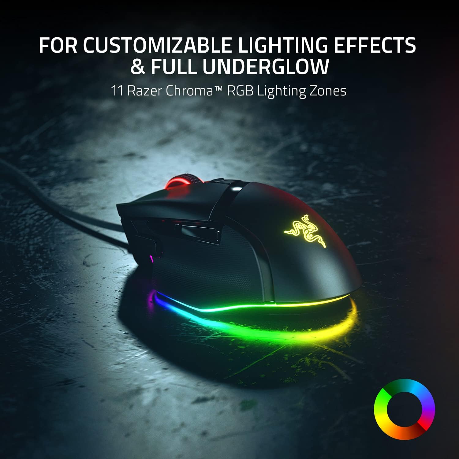 Razer Basilisk V3 Chroma RGB lighting