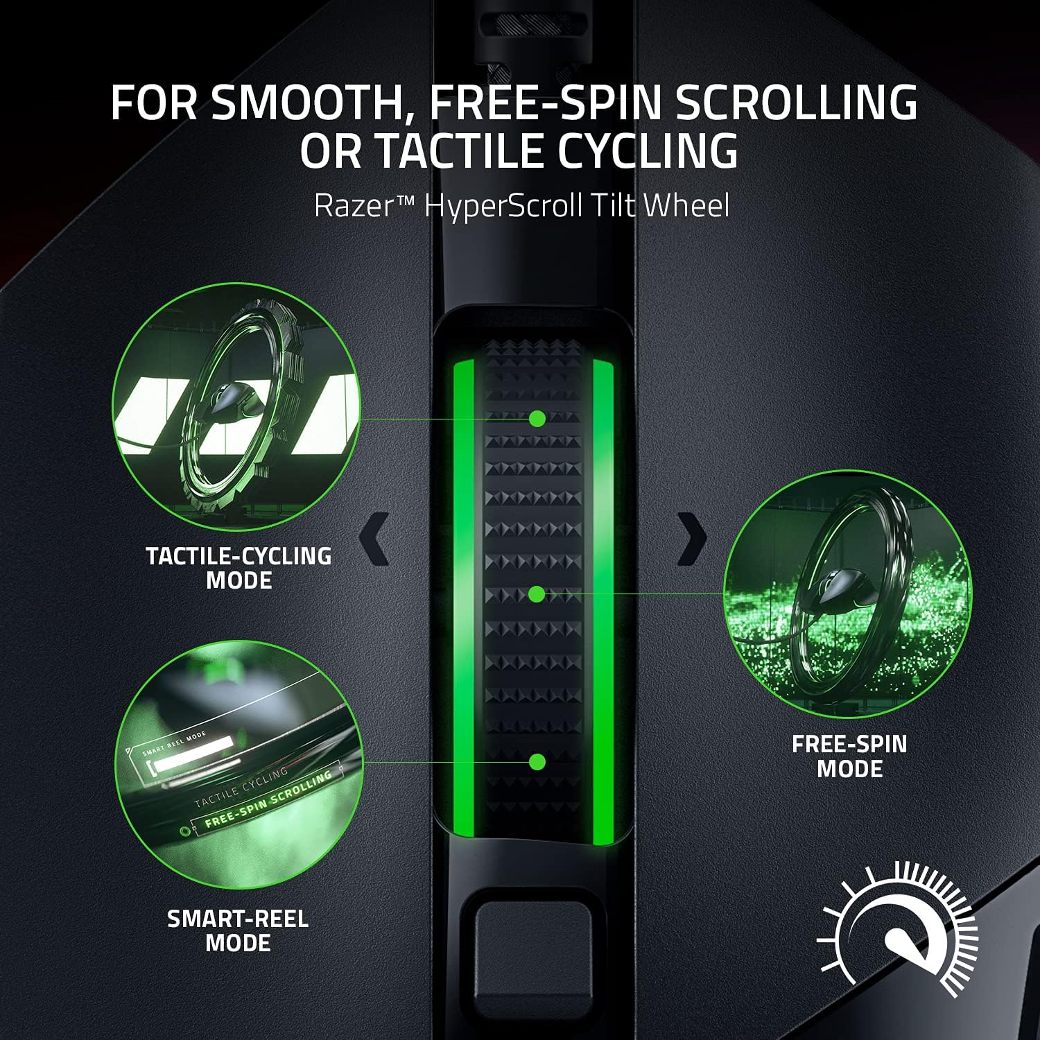 Razer Basilisk V3 HyperScroll Tilt Wheel