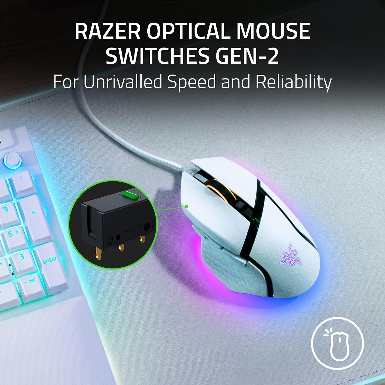 Razer Basilisk V3 ergonomic thumb rest