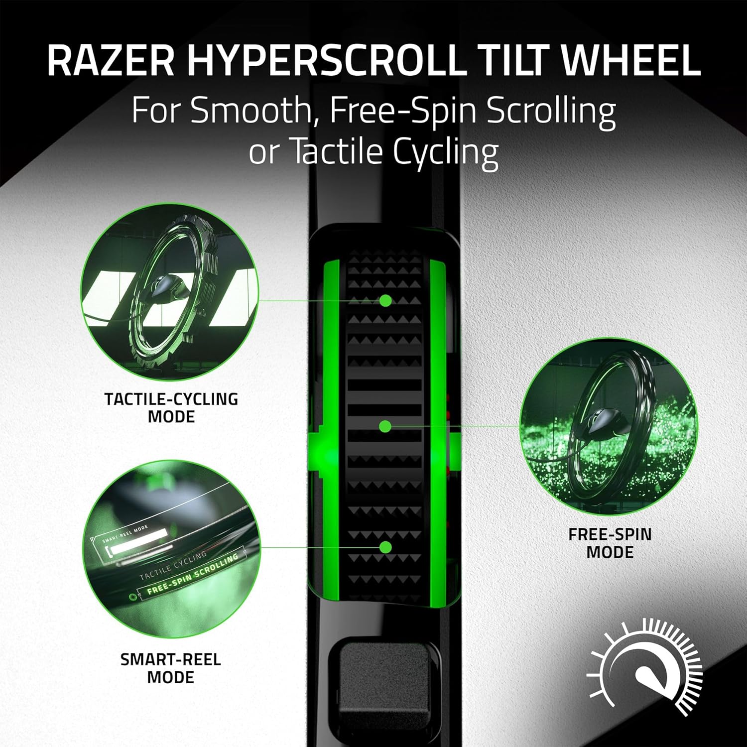 Razer Basilisk V3 HyperScroll tilt wheel