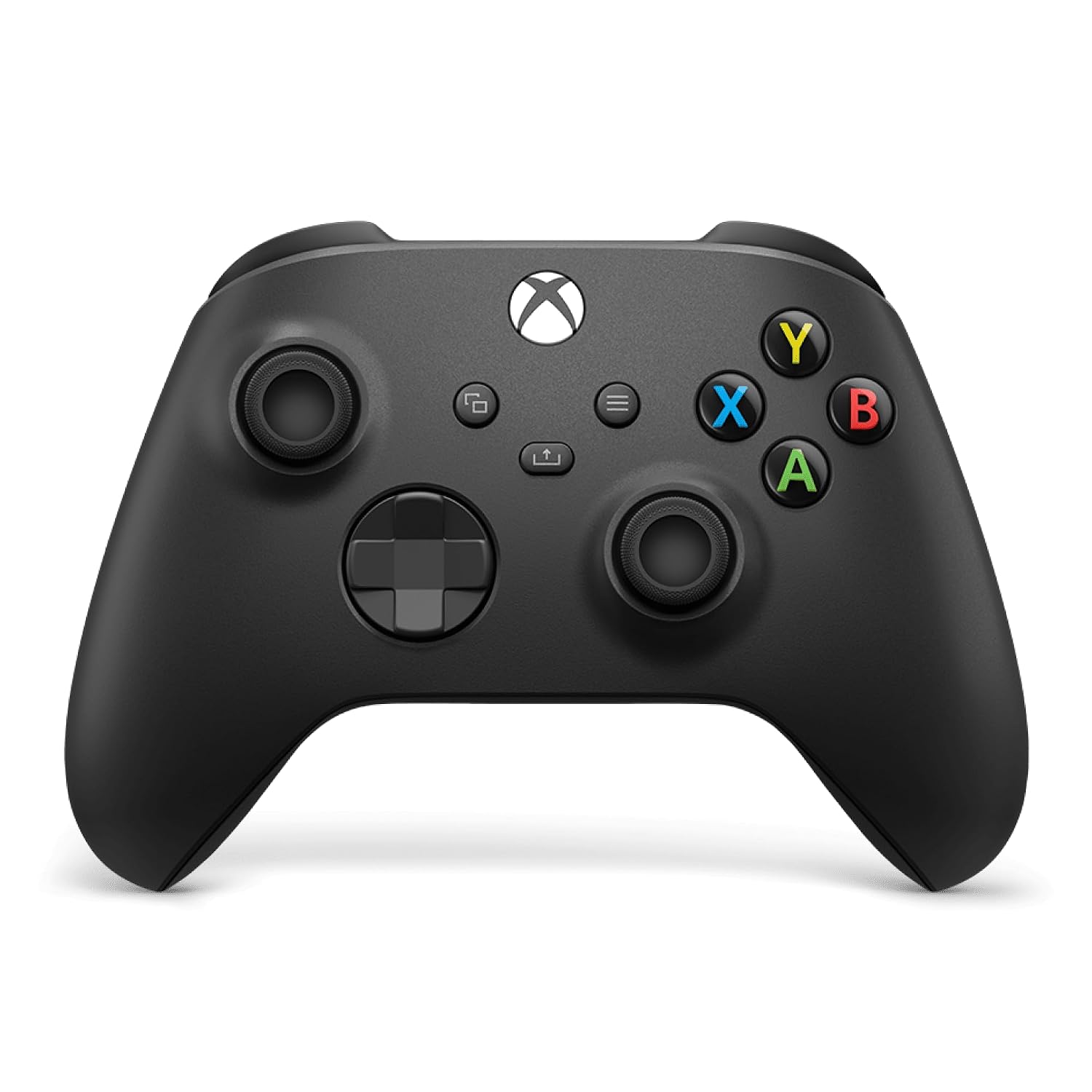 Xbox Wireless Controller Carbon Black front view